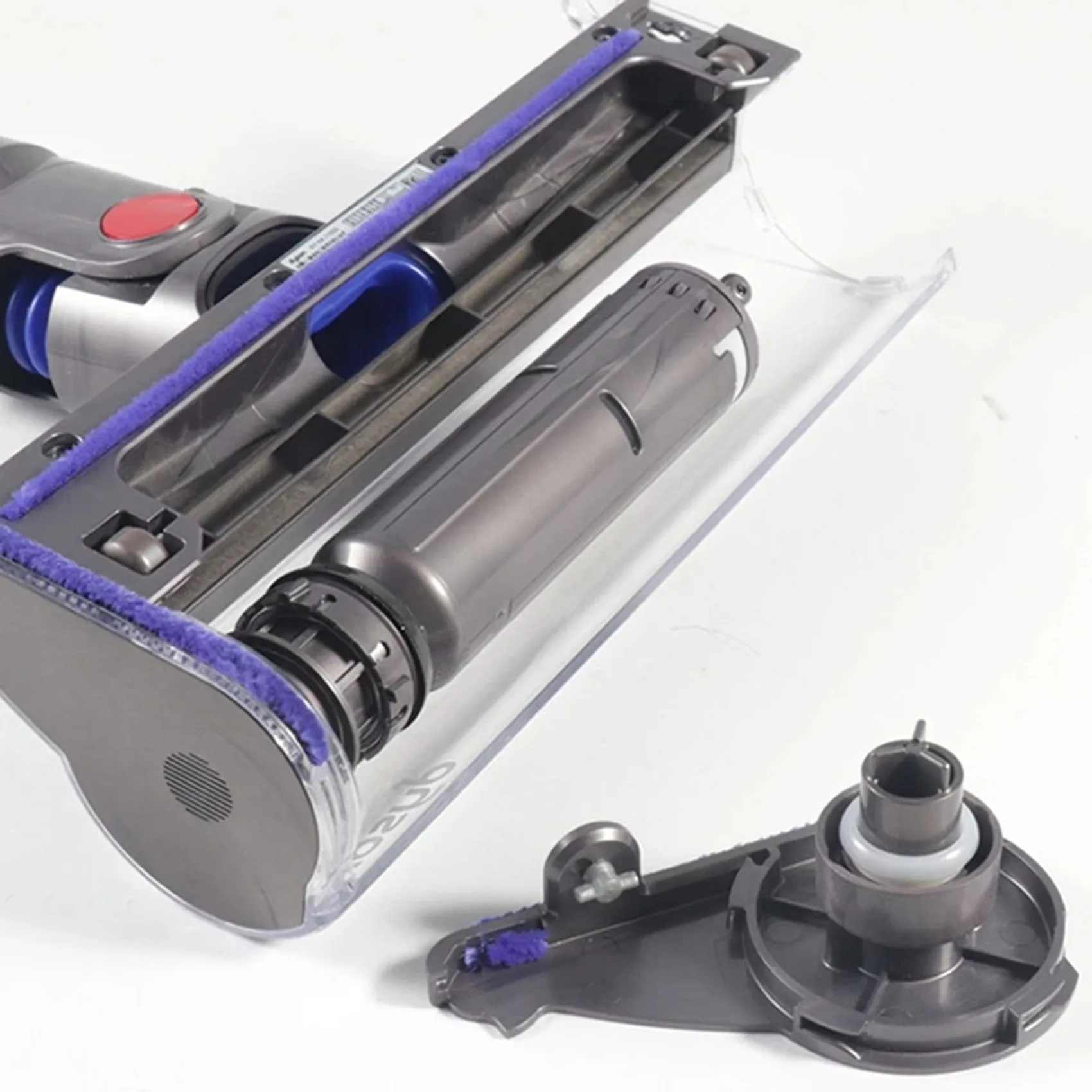 Pegatina de cepillo de piso eléctrico para aspiradora Dyson, accesorios de tira de felpa suave, V7V8V10V11