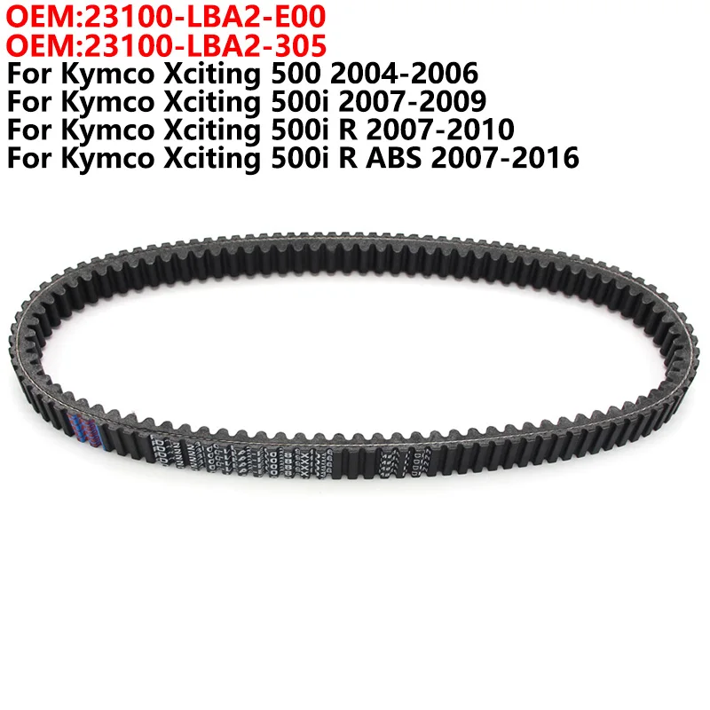 

DRIVE BELT TRANSFER BELT CLUTCH BELT FOR KYMCO X-CITING 500 X-CITING 500 /I /I R Xciting 500 Xciting 500i Evo ABS Xciting 500i R