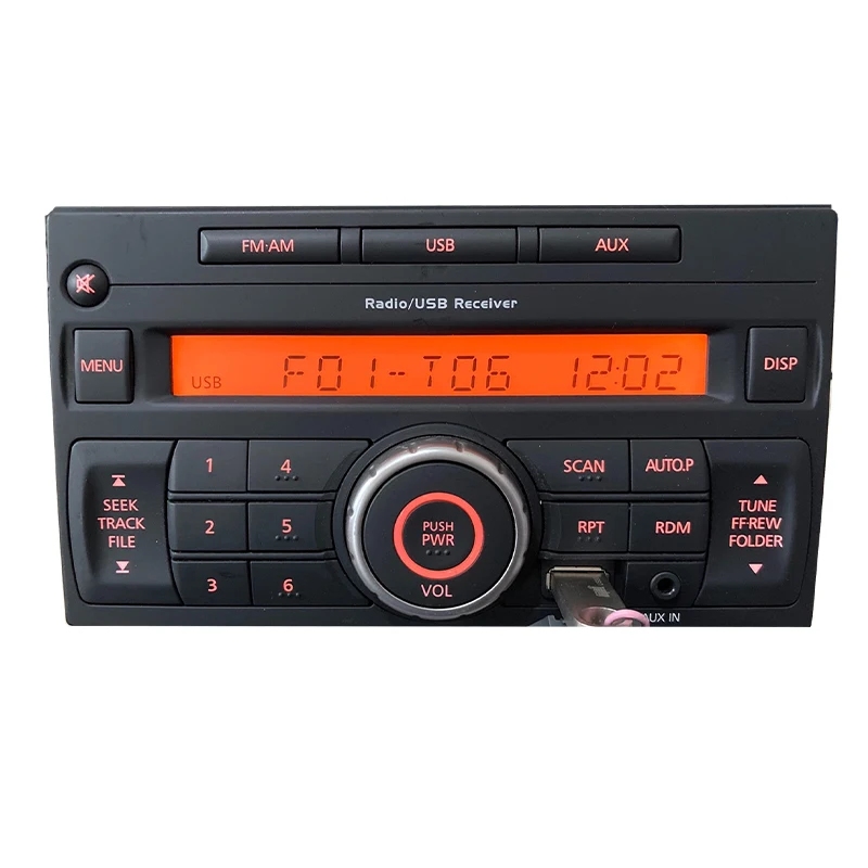 universal nisssan 2005-2012 sylphy  sakura DR50 60 orginal  OEM car radio player  MP3 with USB AUX HS-C5498 car audio stereo