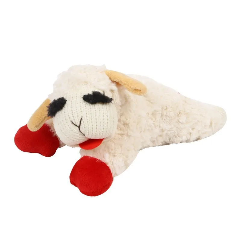 Cross-border Hot Selling Plush Doll Pet Toy Sound Effects Small Sheep Doll Camel Panda Plush Soft Stuffed Animal Toy