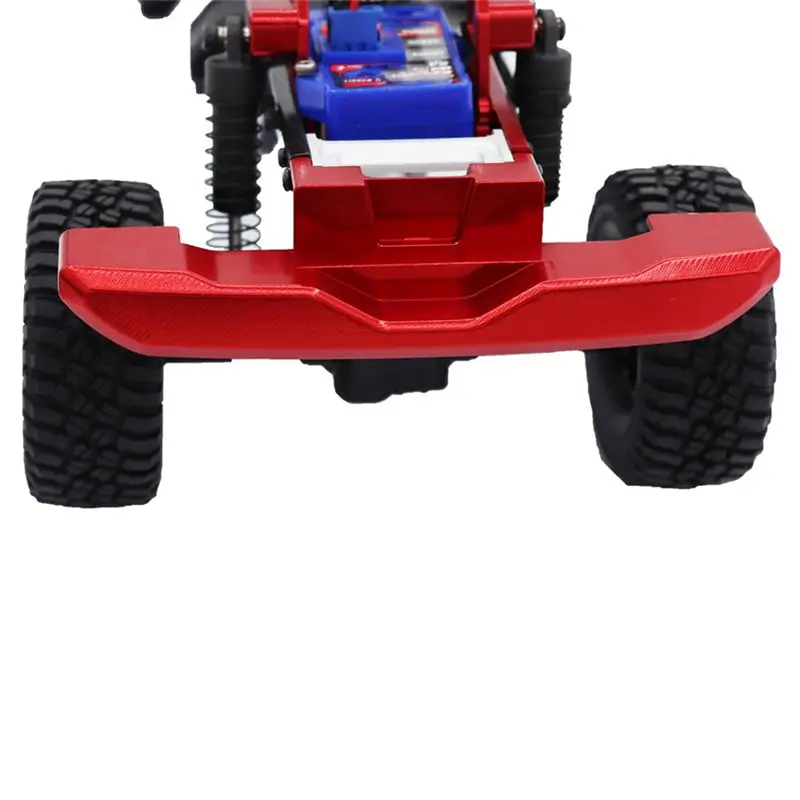 AS96-For TRX4M Metal Rear Bumper 1/18 RC Crawler Car TRX4-M Bronco Upgrade Parts