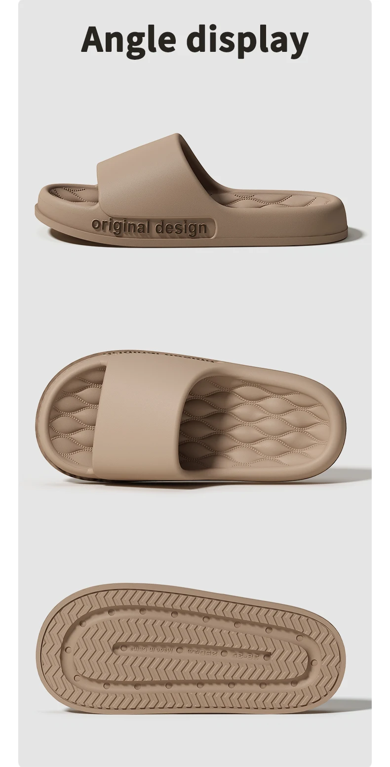 Männer Trend Neue Sommer Hausschuhe Weiche Nicht-slip Sohle Cloud Sandalen für Home Strand Indoor Outdoor – Detail 8