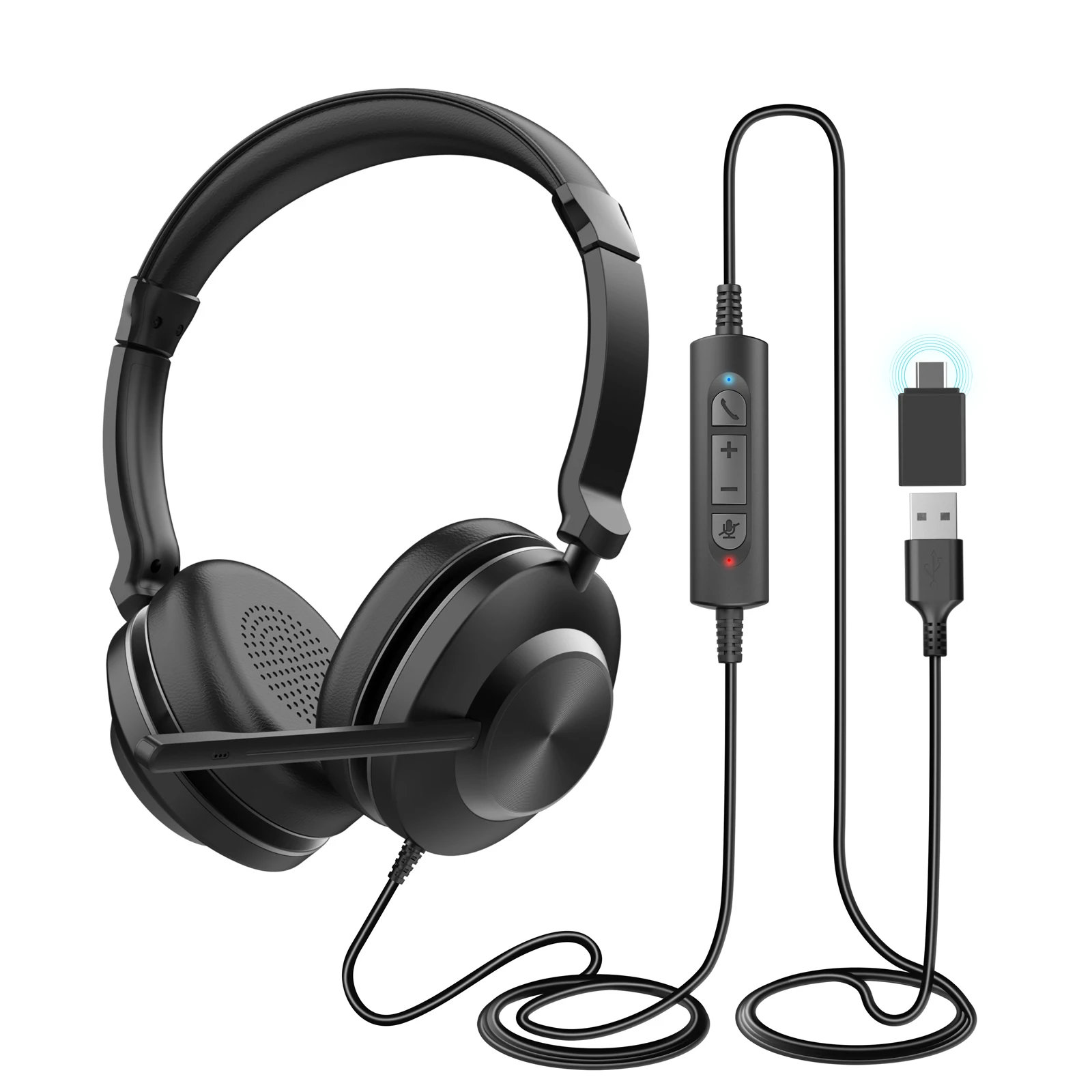 Wired Usb Headset W…