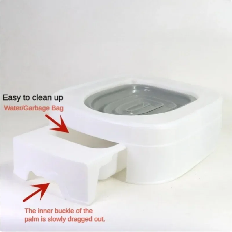 Cat Toilet Trainer Squat Style Cat Toilet Seat Firm Steady Reduce Odor Easy Clean Eco Friendly Cat  Pan Pet ToiletSupplies
