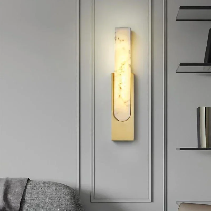 

Luxury Wall Lamp Modern Minimalist Bedroom Lamp Sconce Staircase Aisle Hotel Living Room Decoration LED Light Light Fixture