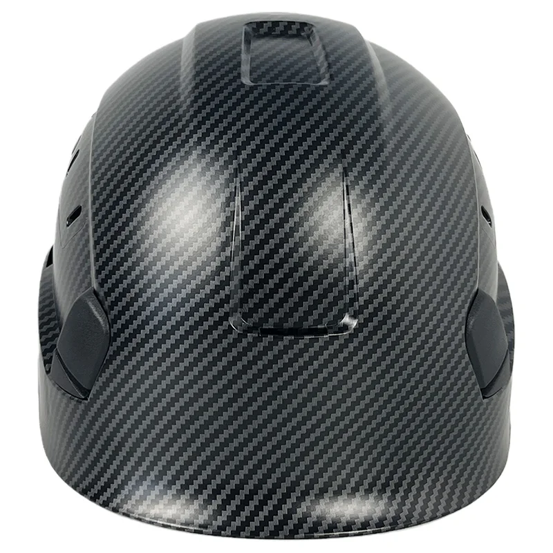 Imagem -04 - Carbon Fiber Pattern Capacete de Segurança para Engenheiro Abs Hard Hat para Homens Ventilado Industrial Work Head Protection For Rescue ce