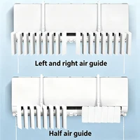 Déflecteur d'air réglable pour climatiseur mural, évite le soufflement direct, pare-vent universel, installation facile 1