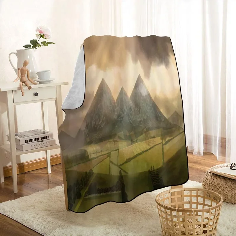 أغنية ثلاثية الأبعاد محمولة من البحر مخصصة بطانية رمي أغنية ، بطانيات شخصية ، مناسبة للأريكة والسرير والسيارة والمنسوجات المنزلية #5