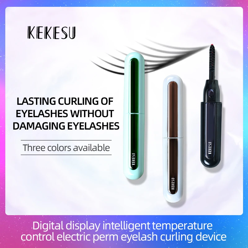 

Heated 2-Speed Eyelash Curler Rechargeable Electric Lash Curler With LCD Display Fashionable Eyelash Curler Eyes Makeup Tools