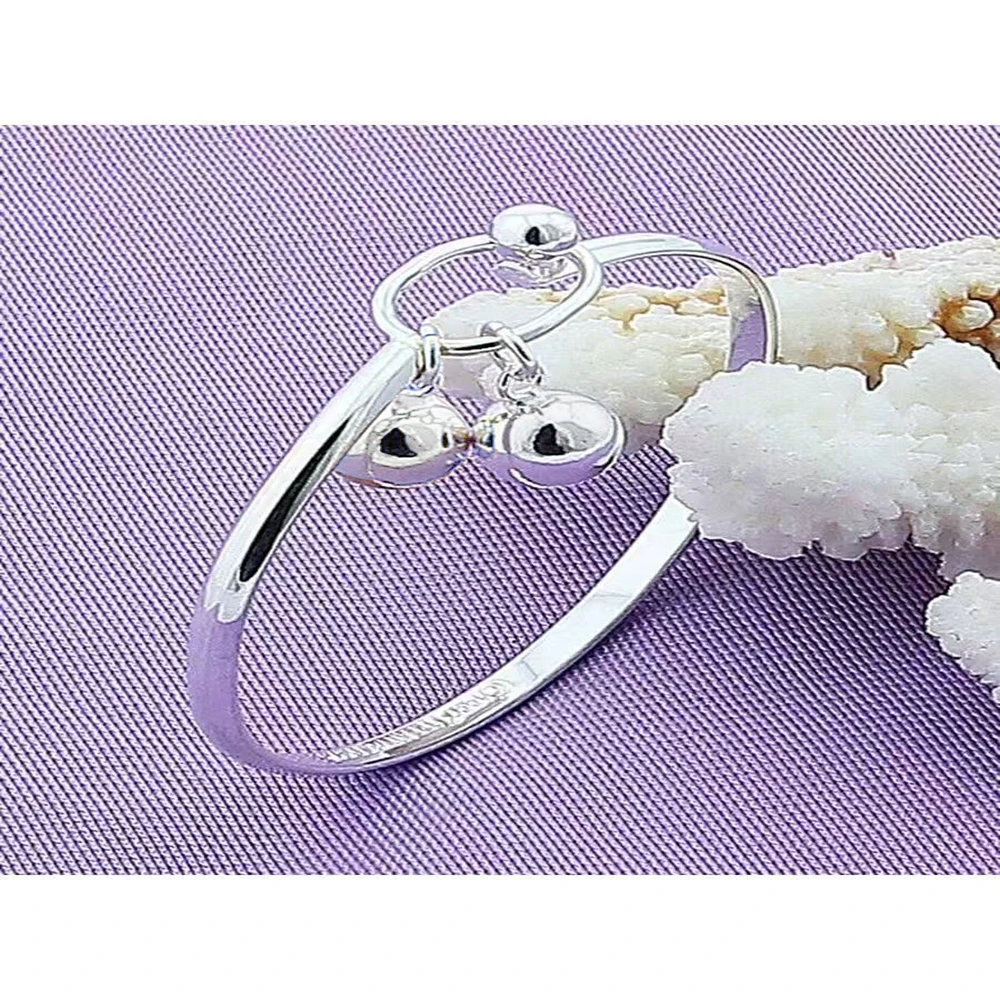 Zarter Perlenarmreif aus 925er-Sterlingsilber – stilvolles, elegantes Geschenk für Damen, Hochzeitsschmuck-Accessoires