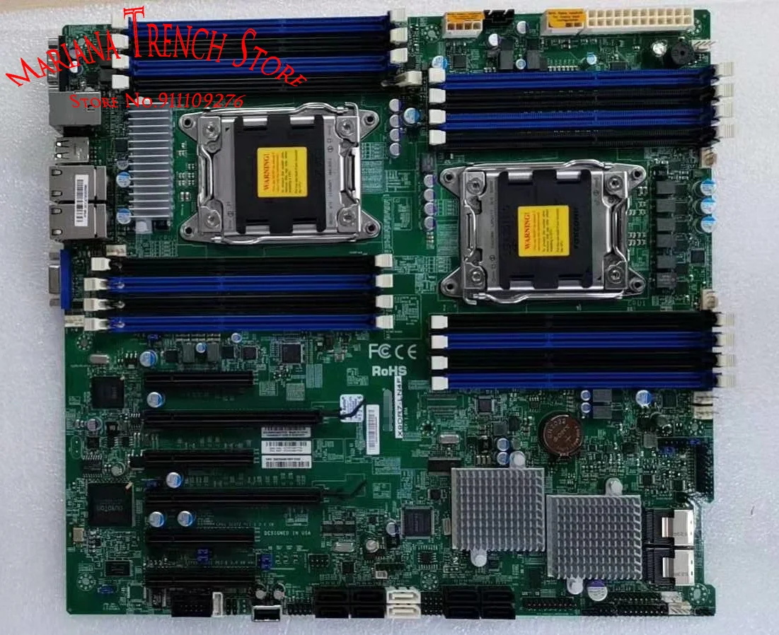 X9DR7-LN4F for Supermicro Motherboard LGA2011 E5-2600 Family ECC DDR3 8x SAS2 (6Gb/s) Ports Via Broadcom 2308