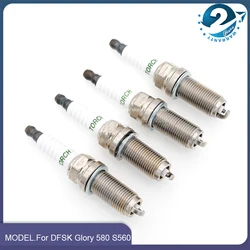 4PCS/Set Original Spark Plug For DFSK Glory 580 S560 1.8