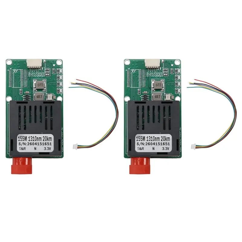 [NEW A09R!】 UART/SBUS TTL Optical Transmitter Module 2PCS 20KM Optical End Device TX Module Dedicated Optical Port