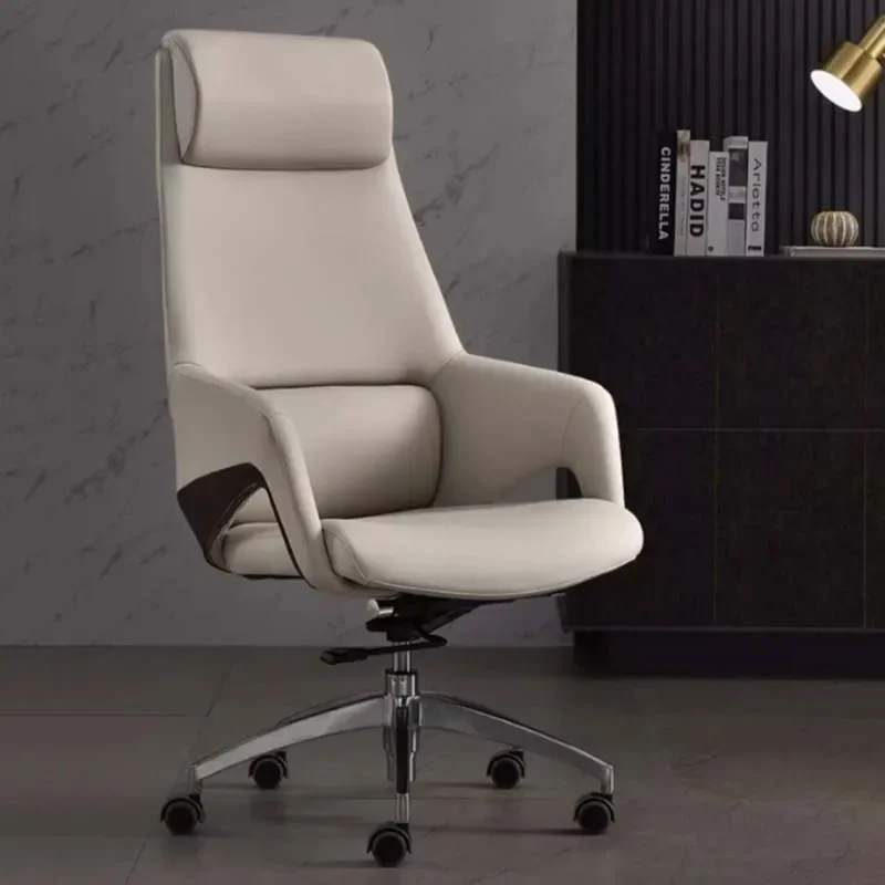 

Luxairy Executive Chair Design Rotating Armrest Comfy Mobile Chair Ergonomic Recliner Modern Chaise De Bureaux Office Furniture