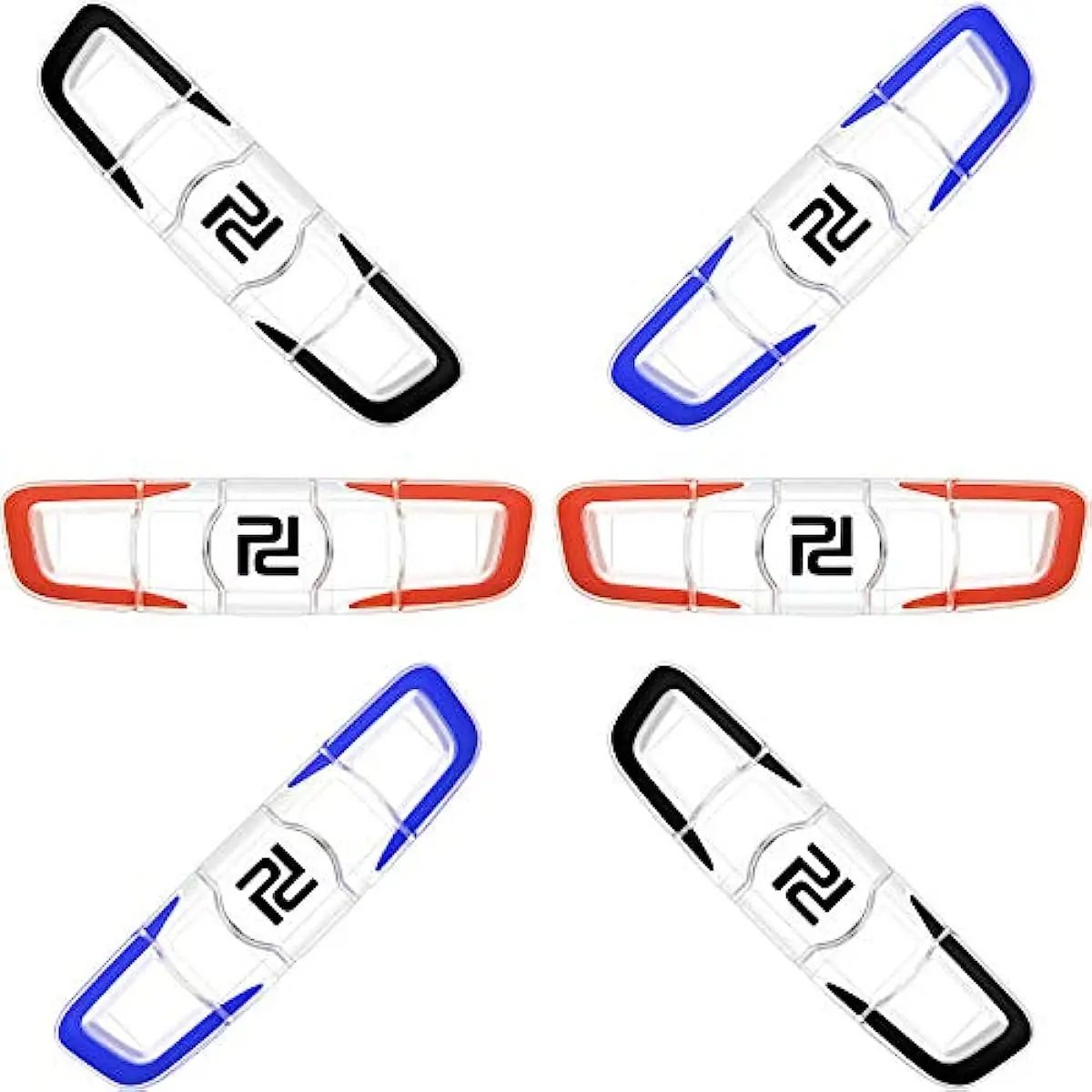 Tennis Vibration Dampener, Soft Silicon Racket, Long Tennis Dampener, Racquetball Accessories, 6 Pcs