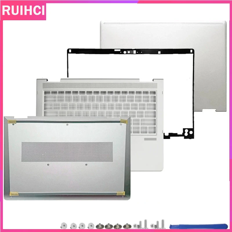 ProBook X360 430 435 G7 G8 HSN-Q27C ラップトップケース LCD バックカバーフロントカバーパームヒンジカバー