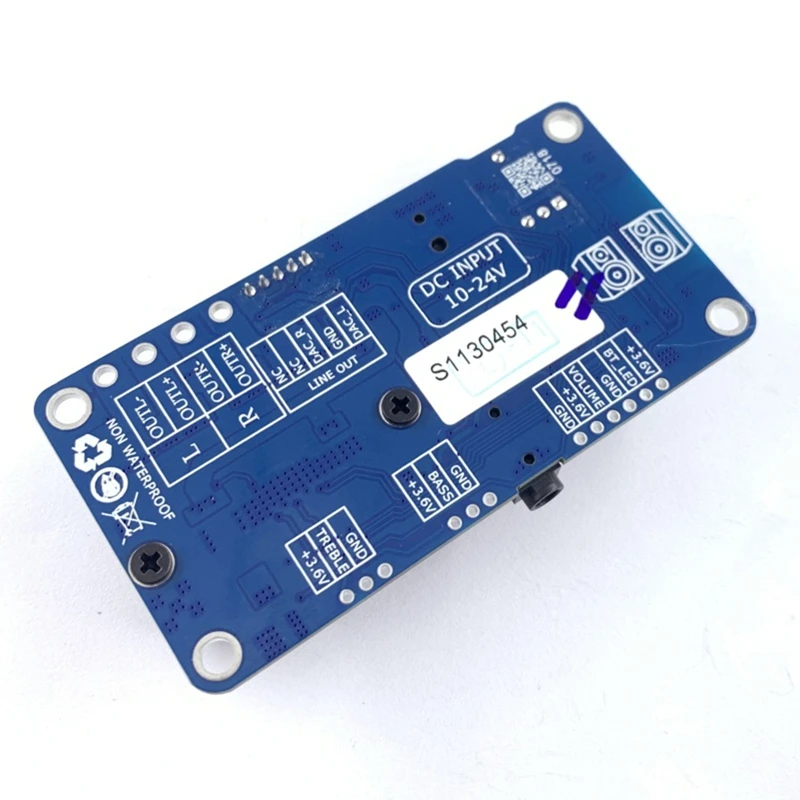 BDM3P BT 5.0 Power Amplifier TPA3116 Stereo 2X50W DC12-24V 3.5Mm Input For DSP Tuning Suitable For DIY Audio Systems