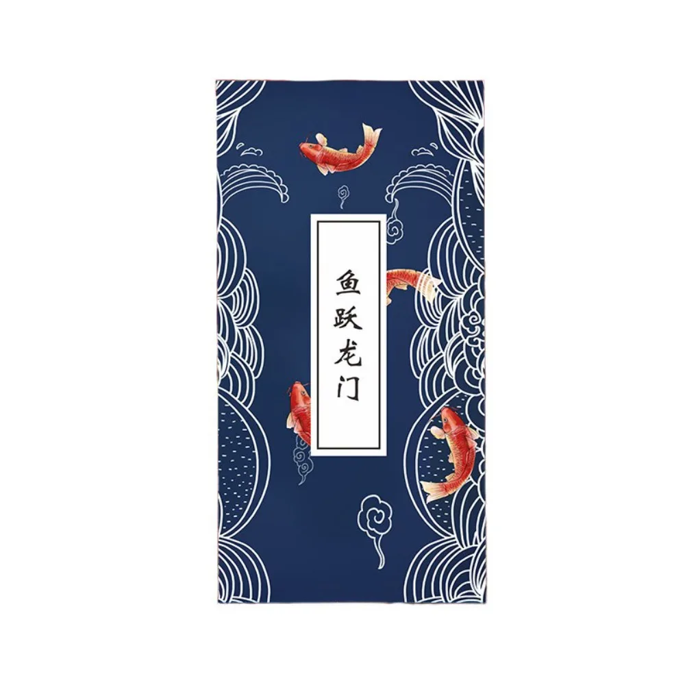 

Collect Postmarks Folding Organ Notepad Stamp Edition Blank Inner Page Diary Notepad Chinese Style Traveler Writing Paper