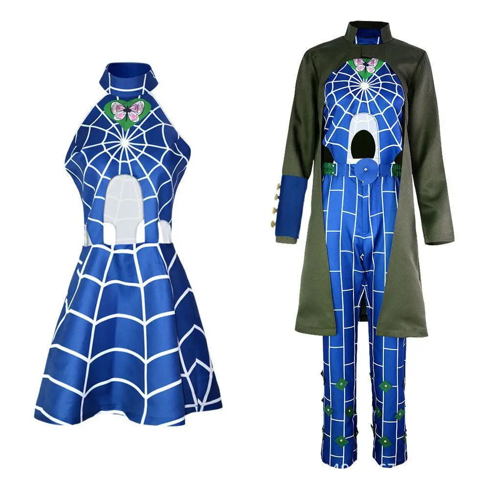 Unisex Anime Cos Jolyne Cujoh przebranie na karnawał Halloween jednolity rozmiar niestandardowy