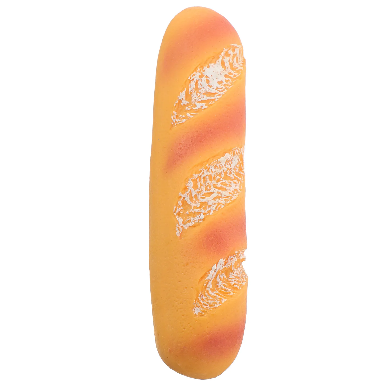 Realistic Baguette Bread Stress Reliever Slow Rebound Squeeze Soft Fake Food Prop Prank Stress Ball for Anxiety Relief and