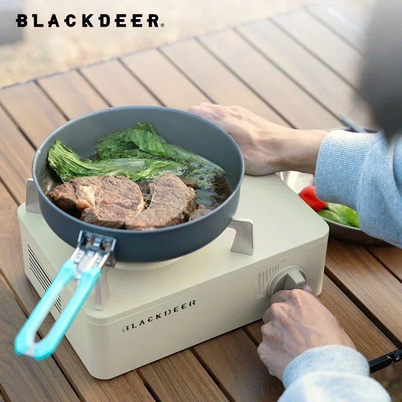 Imagem -05 - Blackdeer-outdoor Cassette Churrasqueira Fogão de Aquecimento a Gás Forno de Forno Cooktop Assadeira Placa Bbq Burner Camping Piquenique