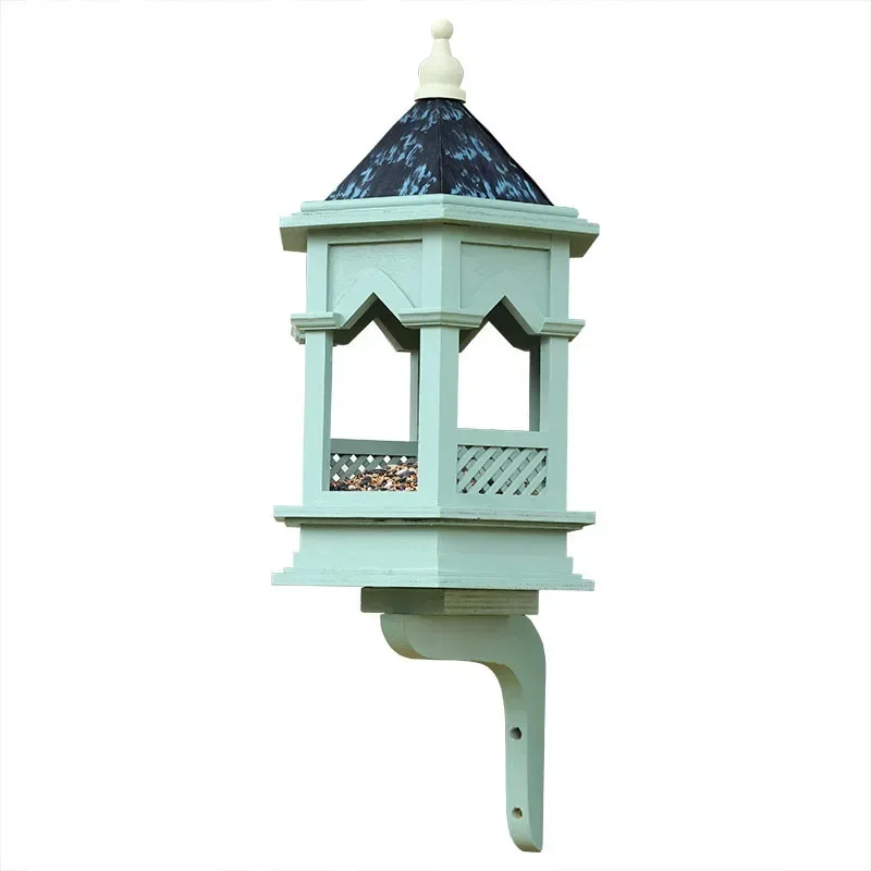 Windproof bird feeder, landscape gardening, landscaping, high-end villa decoration, bird house, and bird home