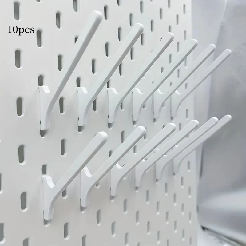 10PCS Thread Spool Pegboard Hooks Compatible With Pegboard For Thread Embroidery & Sewing Craft Room Organizer