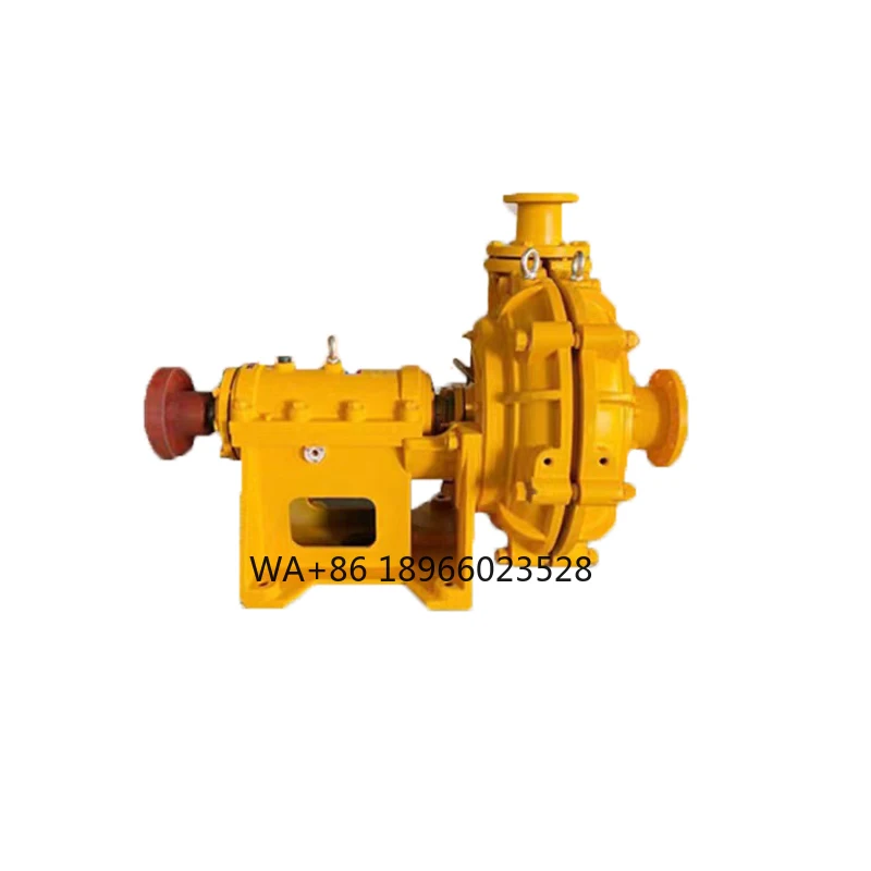 China Factory Export 100ZGB(P)-400 Horizontal Centrifugal Slurry Pump Single Stage Single Suction 80mm Outlet High Pressure