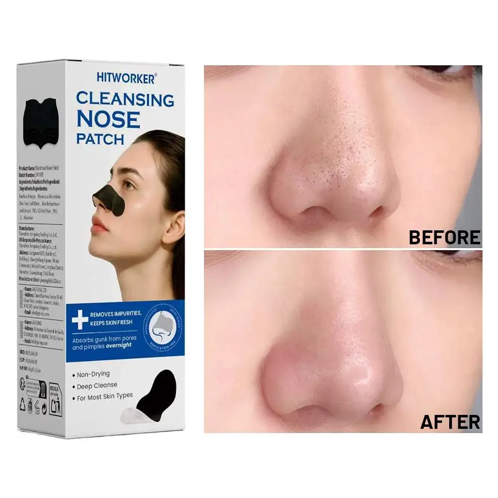 Alcohol-Free Nose Cleaning Patches – Gentle Nose Strips for Pore Cleansing, Exfoliating & Oil Control, Fragrance-Free Non-Irrita image 4