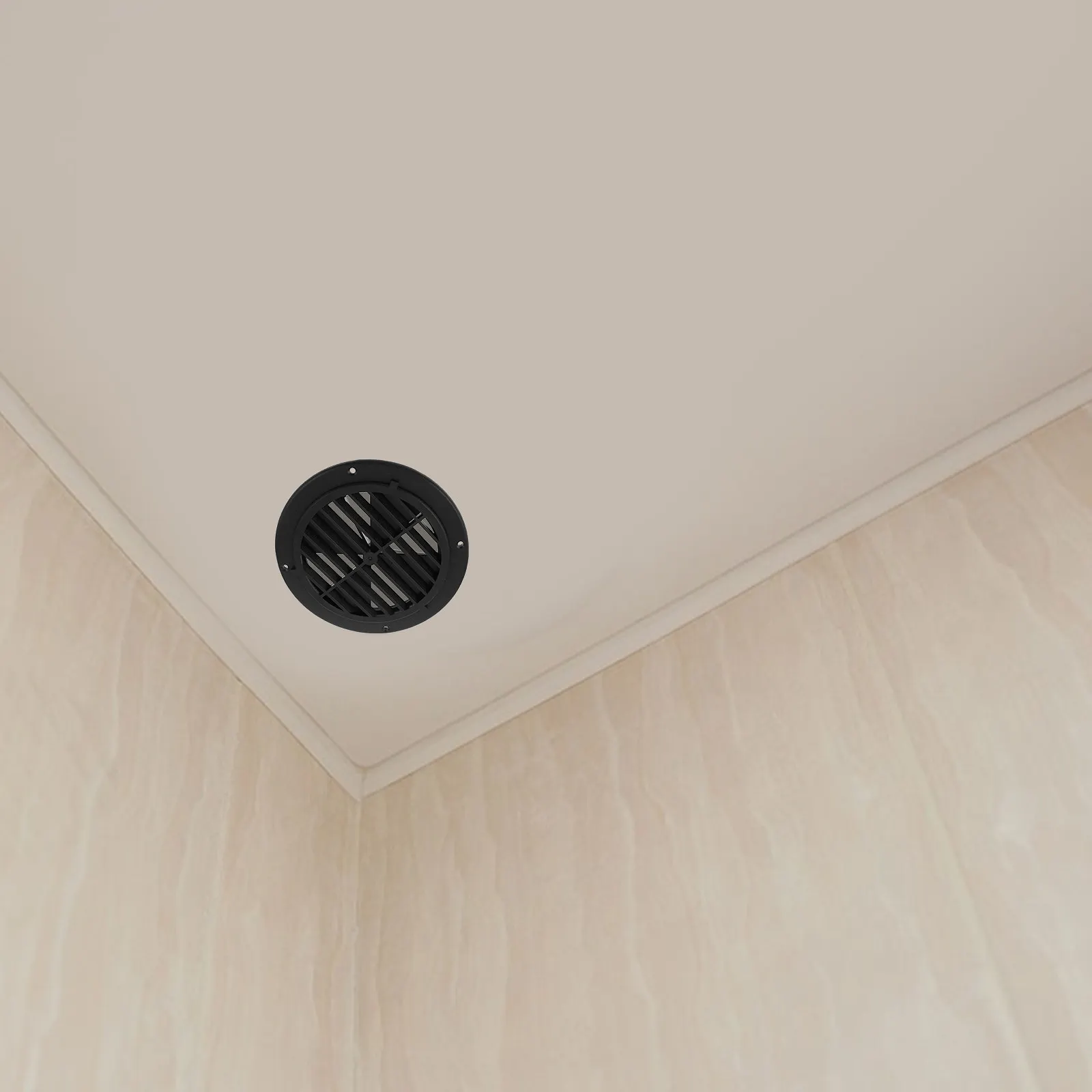 

Luxury Round Air Vent Cover for Rv Yacht Trailer Adjustable Louver Grille for Optimal Air Circulation Modern Ceiling Wall Floor