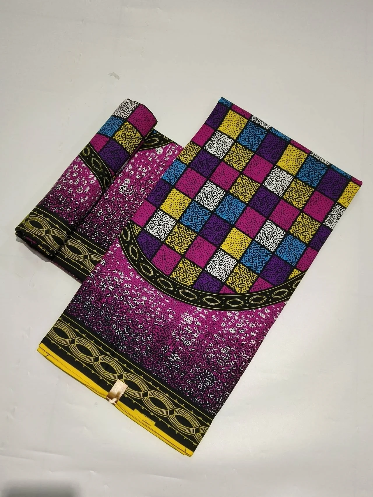 Wholesale African Wax Prints Fabric For Sewing Meters Cotton Materail Original Wax For Party Dress Guaranteed 6 Yards/Lot Cloth