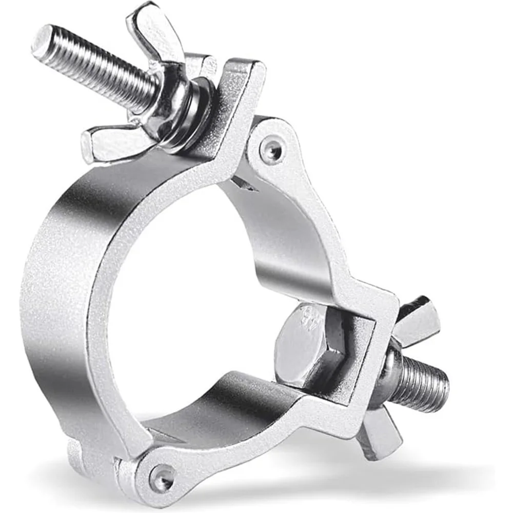 10 قطعة 2-بوصة سبائك الألومنيوم المرحلة ضوء هوك ل الجمالون الثقيلة 48-55 مللي متر 220LB DJ تتحرك رئيس ضوء المشبك لنادي الزفاف