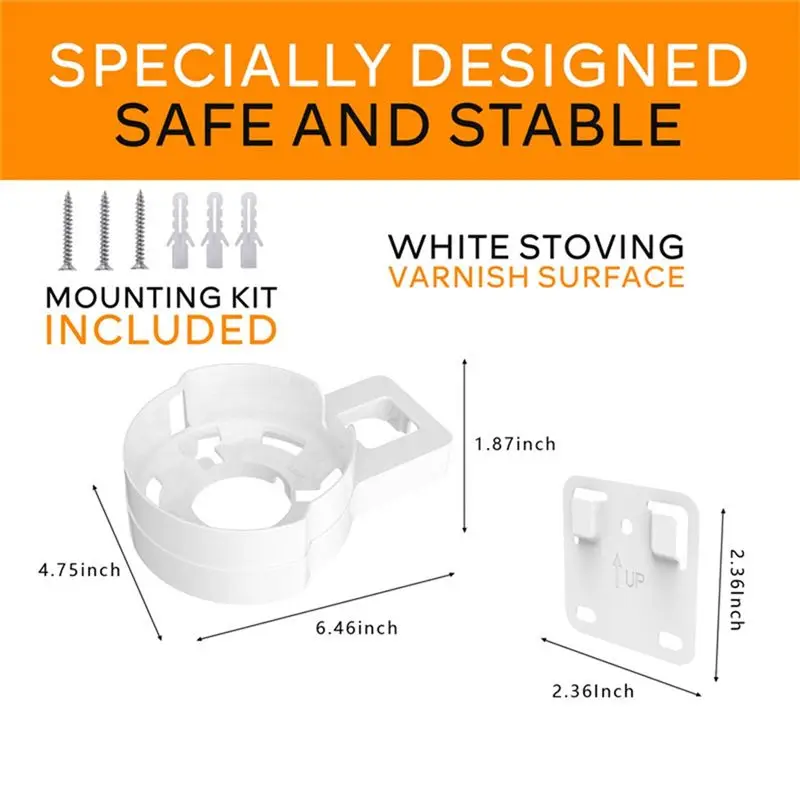 AA63 حار جدار جبل ل TP-Link ديكو X90 X95 XE200 واي فاي 6 جدار جبل قوس مع منظم الكابلات المنزل شبكة واي فاي نظام