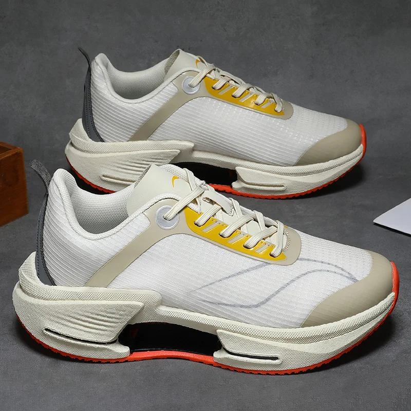 

Men's Shoes Breathable All-match Mesh Shoes Casual Sports Trendy Shoes Men's All-match Wear-resistant Running Shoes for Men