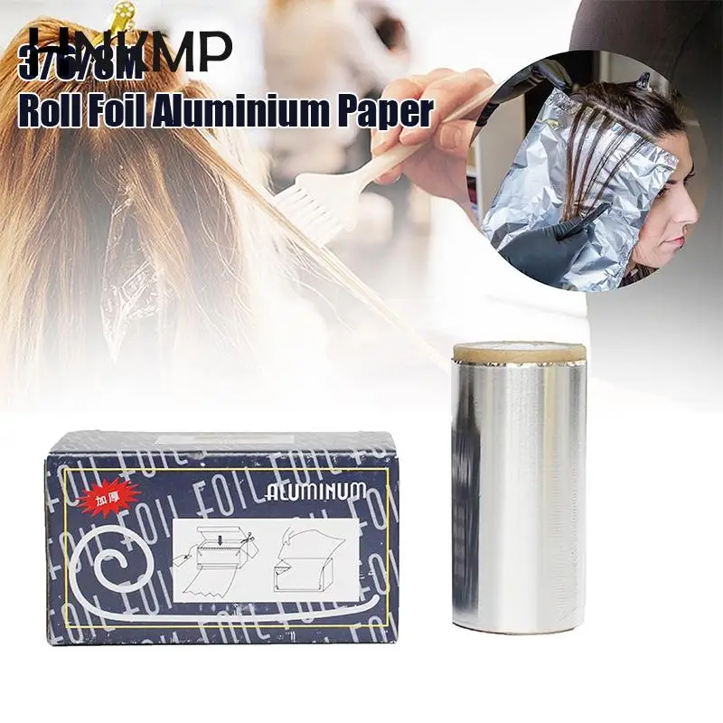 1Pcs 3/6/8M Super Long Thick Perm Aluminum Foil Paper Stain Hairdressing Supplies Hair Coloring Hair Perm Styling Tool