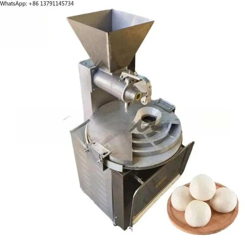 Dough Dispenser Ball Automatic Mould Machine Steamed Bread Form Extruder Cutting Machine Rub Round Dough Divider Rounder Machine
