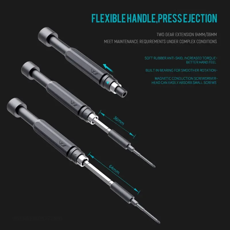 Xiaomi JIMI Professional Screwdriver Box FM2/FM3 Household Ratcheting Repair Tool Set Precision Magnetic Screwdriver Bits Set