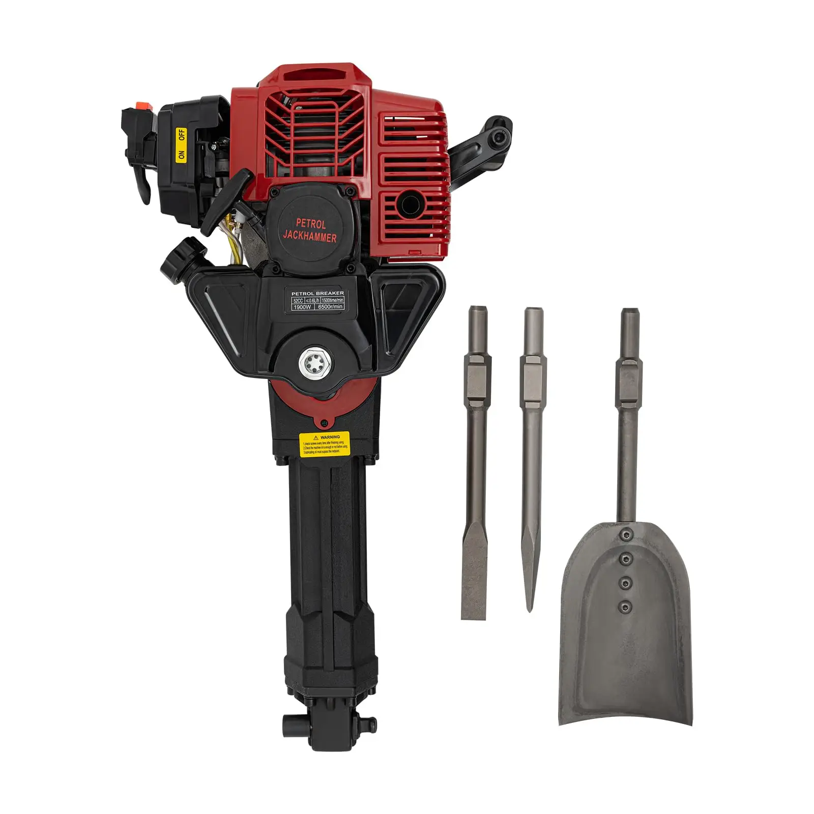 

Portable Excavator Garden Tree Digger, 52Cc 2-Stroke Gas Powered Tree Digging Machine Petrol Engine Tree Digger 20-55J for Garde