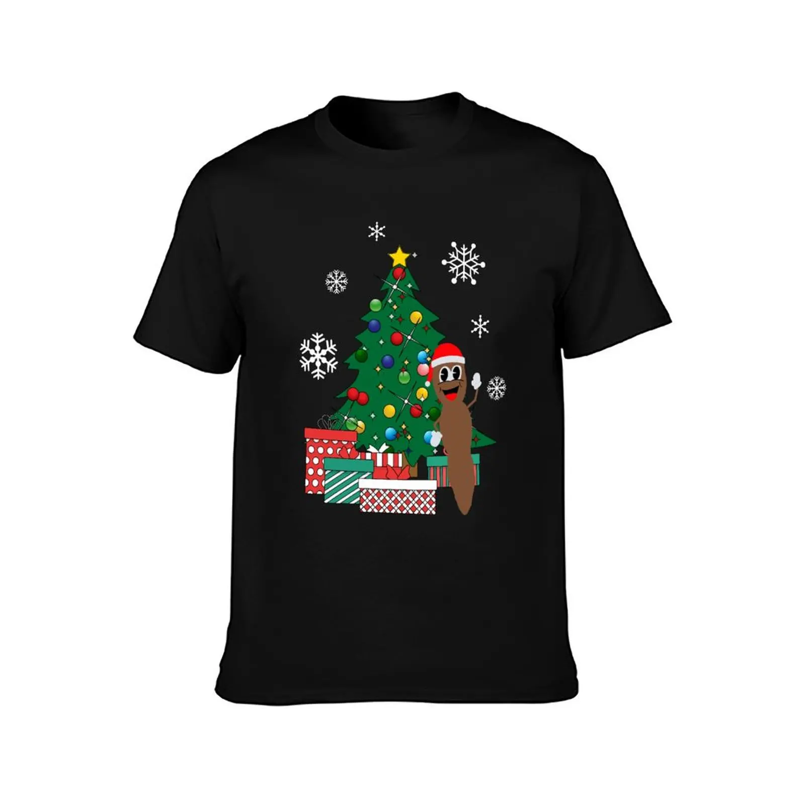 Mr Hankey Around The Christmas Tree South Park T-Shirt Clothing summer tops mens designer t shirt