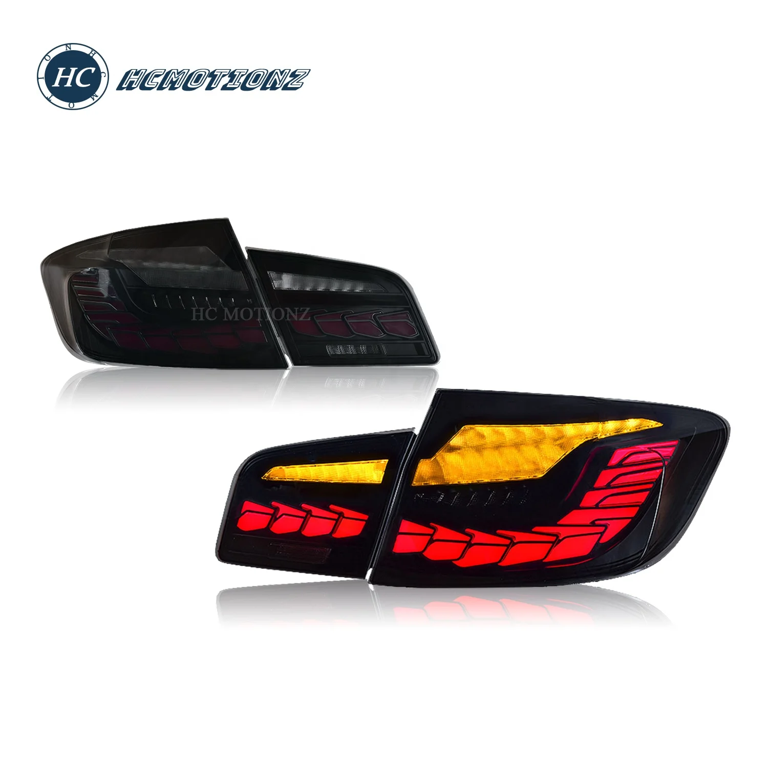 HCmotion Factory 5 Series 520i 523i 528i 530i 535i F10 M5 Sedan Back Rear Lights 2010-2017 LED Tail Lamp For BMW F18