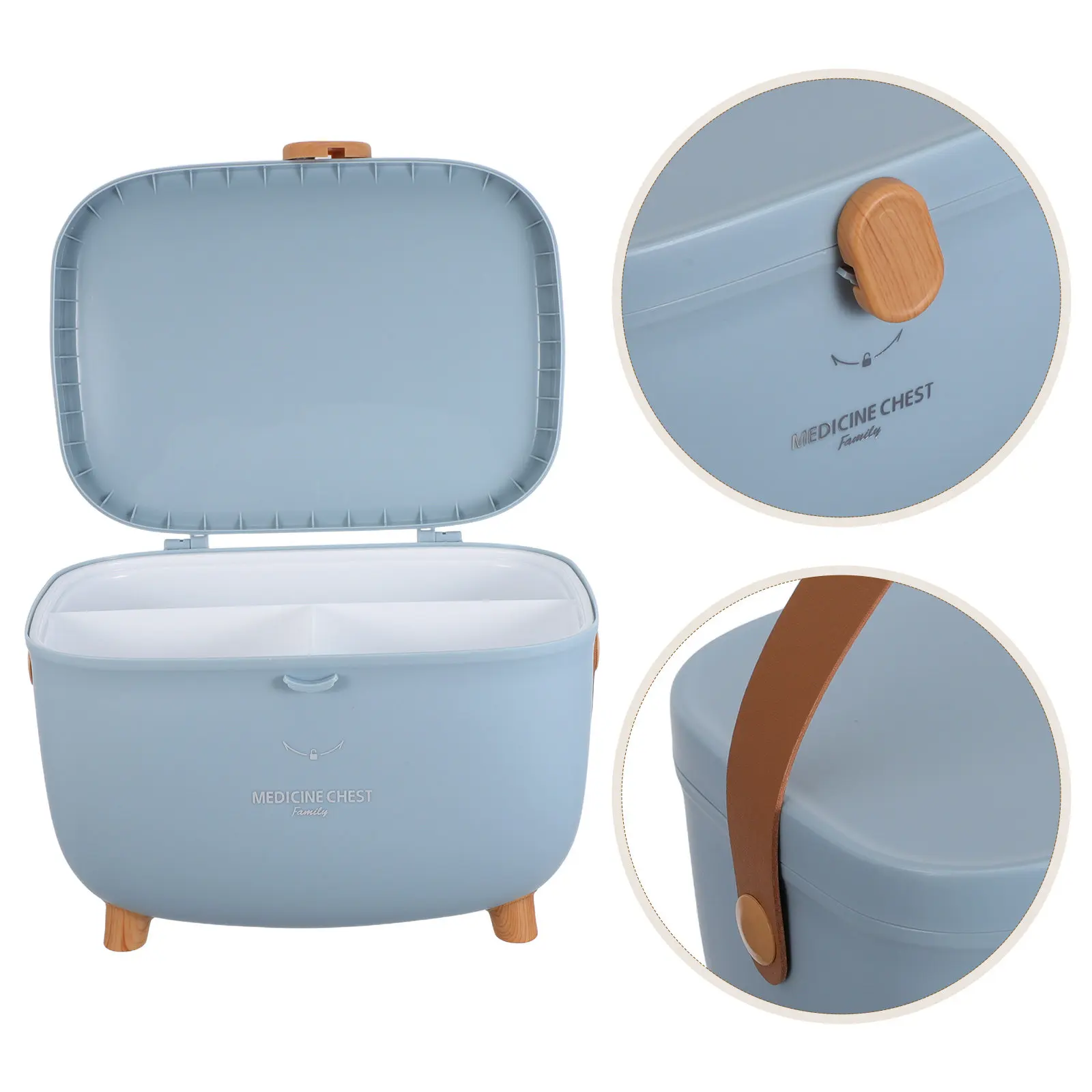 large-capacity-medical-organizer-box-removable-tray-stackable-pill-storage-container-household-emergency-preparedness-kit