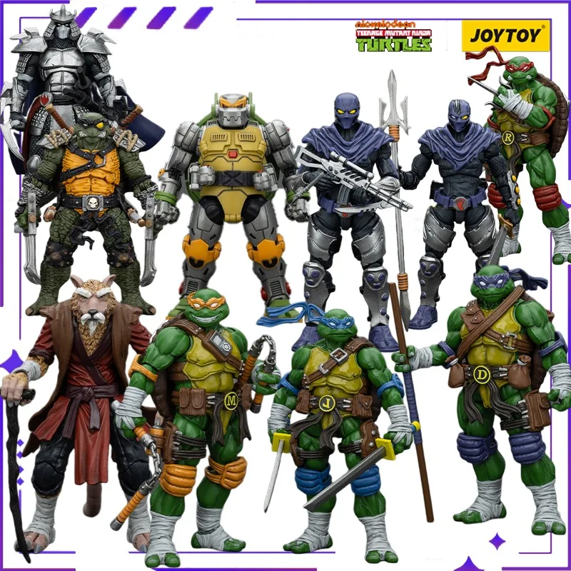 

JOYTOY Dark Source Original 1/18 Ninja Turtles Lafayette Nataero Finished Product Mobile Joint Doll Soldier Hand Model Toy Spot