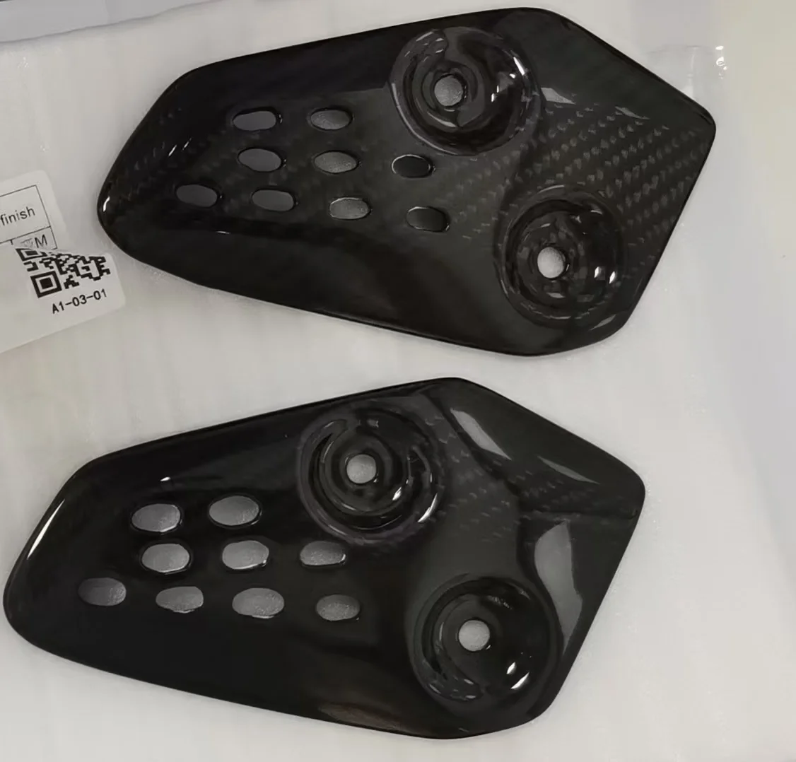 Voor Yamaha MT07 FZ07 2021-2024 Gemodificeerde Motorfiets Koolstofvezel Koplamp Cover Spatbord Brandstoftank Kuip Accessoires Zijpanelen