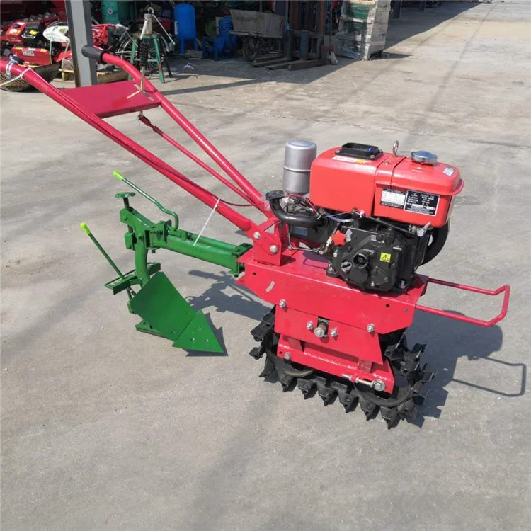 Micro Tillage Machine Multifunctional Mountain Rotary Tiller Ditching Plow Soil Weeding Ridge Fertilization Machine Engine 80