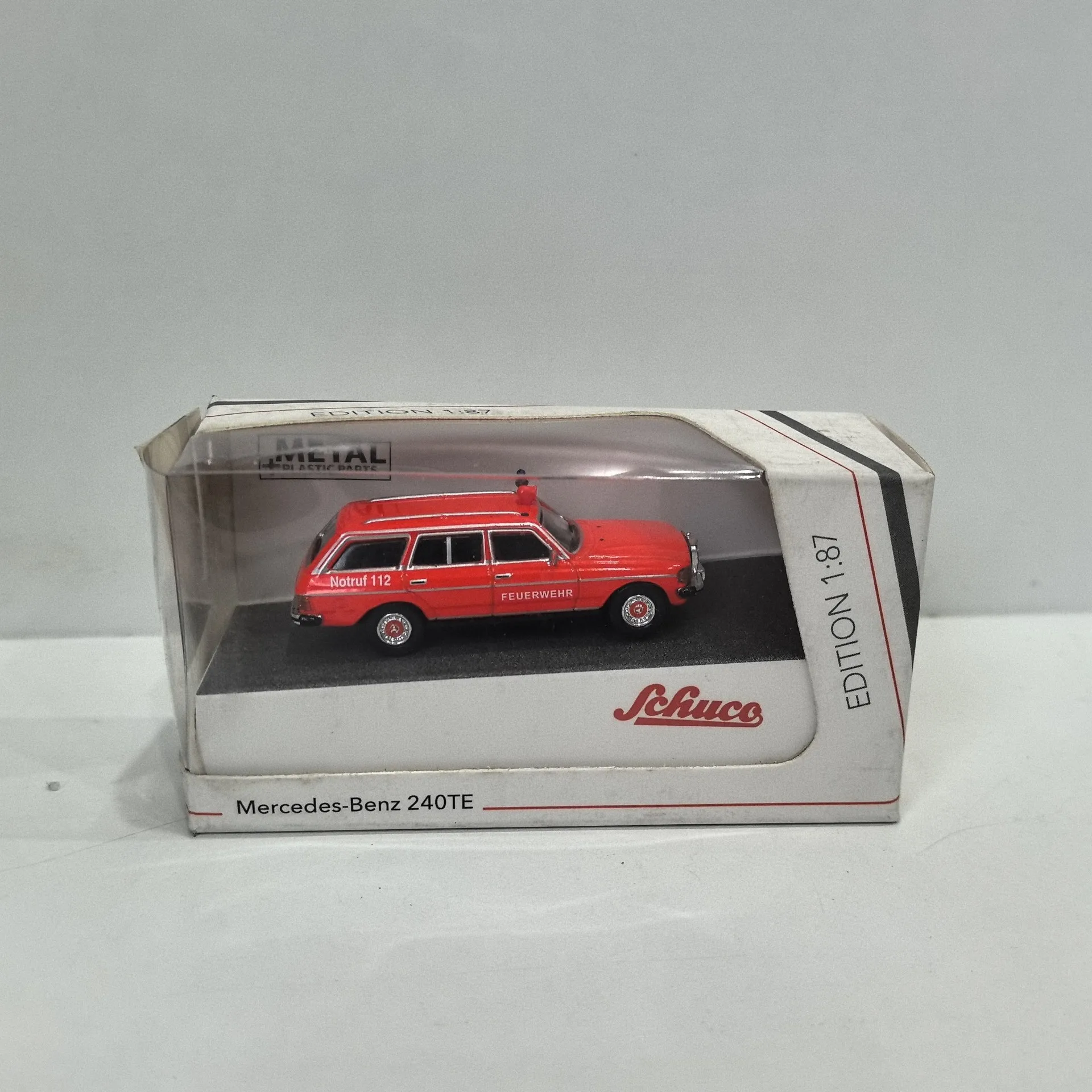 ボックス入り-オールドダイキャスト-schuco-1-87スケール-ho-ベンツ-240-13-合金製カーモデル