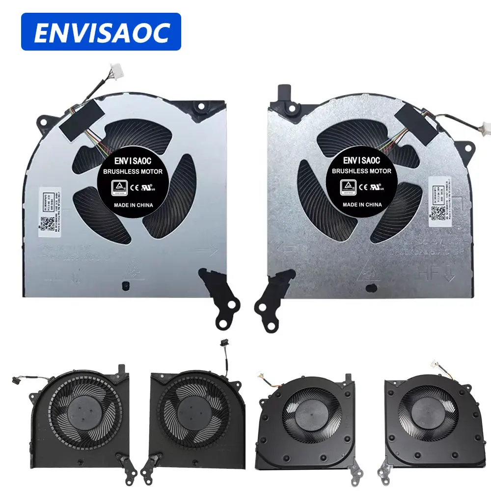 Ventilador de Refrigeración para CPU y GPU de Portátil Lenovo Legion 5 15IMH05 15IMH05H 15ARH05 15ARH05H R7000p Y7000p Y550-15E 2020
