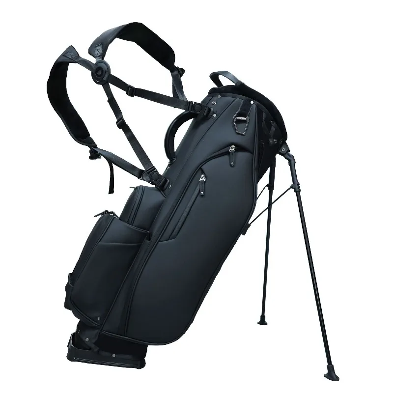 Golf Bracket Bag with Magnetic Quick-opening Pocket and Bag-in-bag Function with Rain Cap