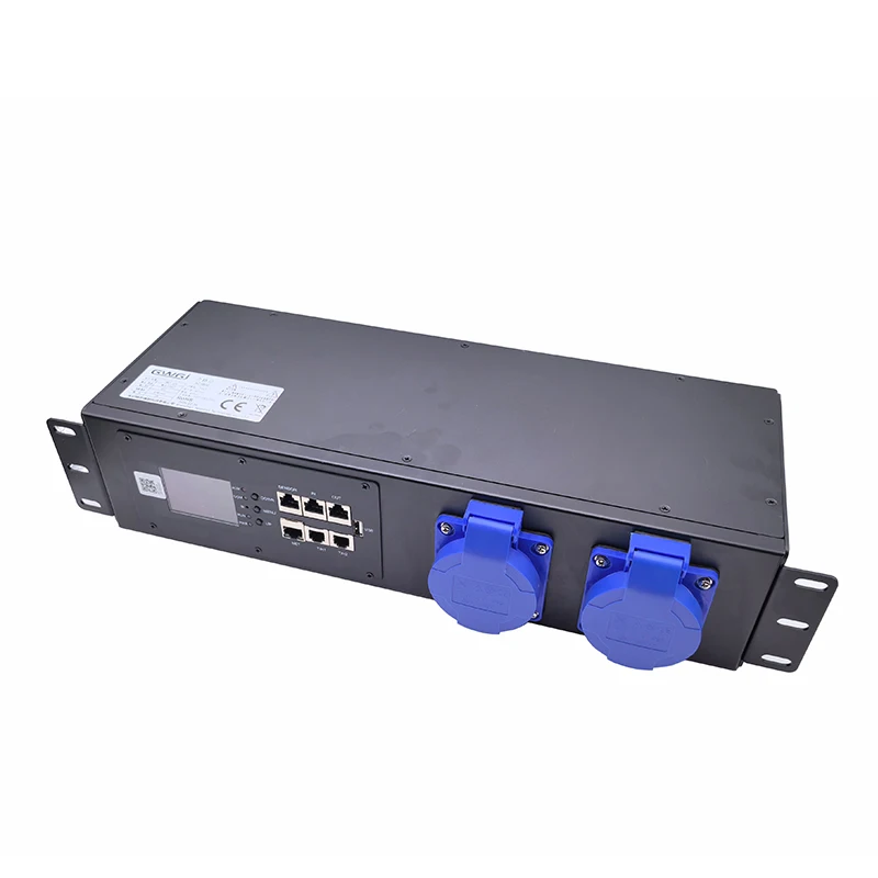 WATERPROOF Three phase electrical input 380V output,intelligent PDU socket snmp modbus TCP protocol sub monitoring& control