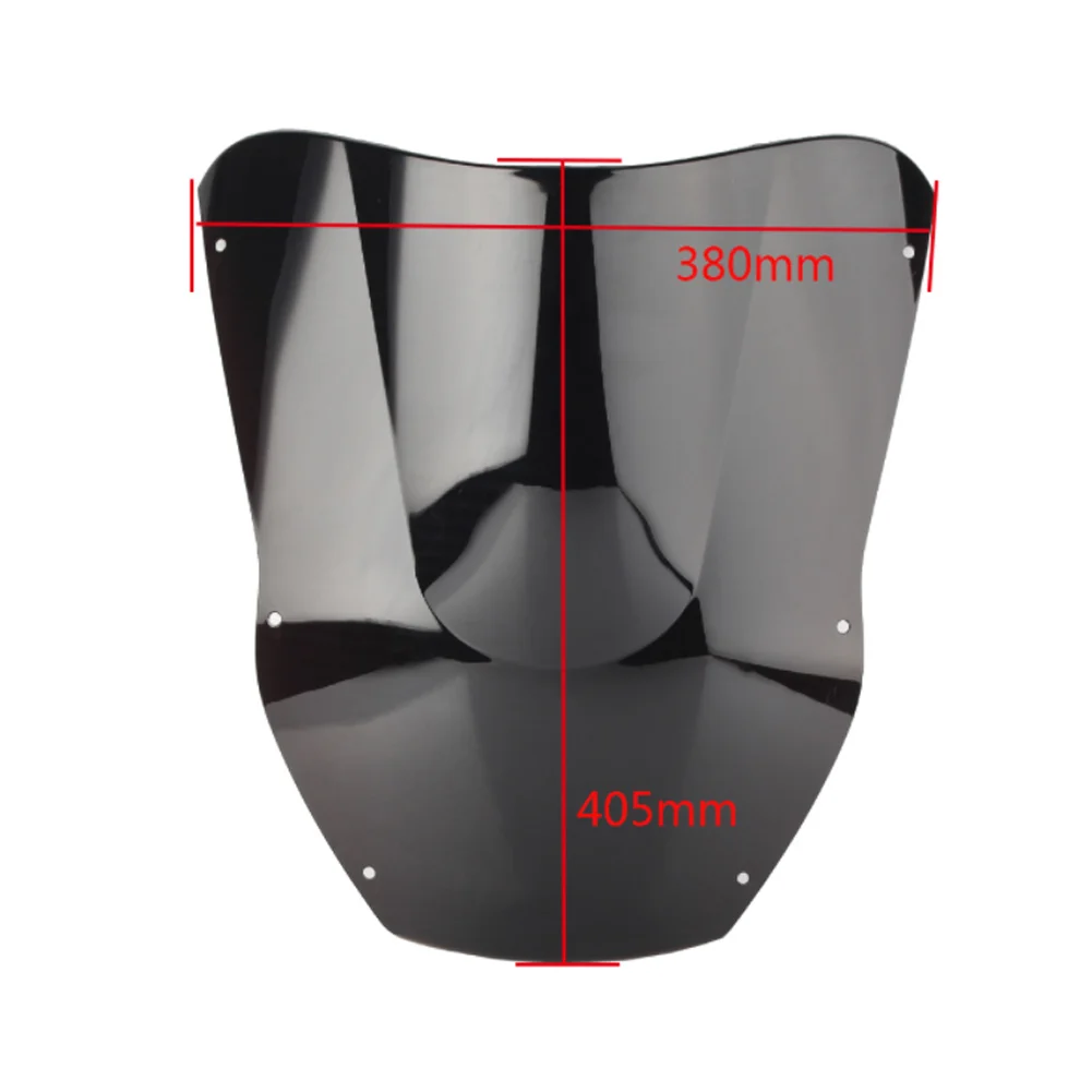 Motorcycle screen Double Bubble Windshield Deflector Protector WindScreen For Kawasaki ninja ZX12R ZX-12R ZZR1200 2000 2001