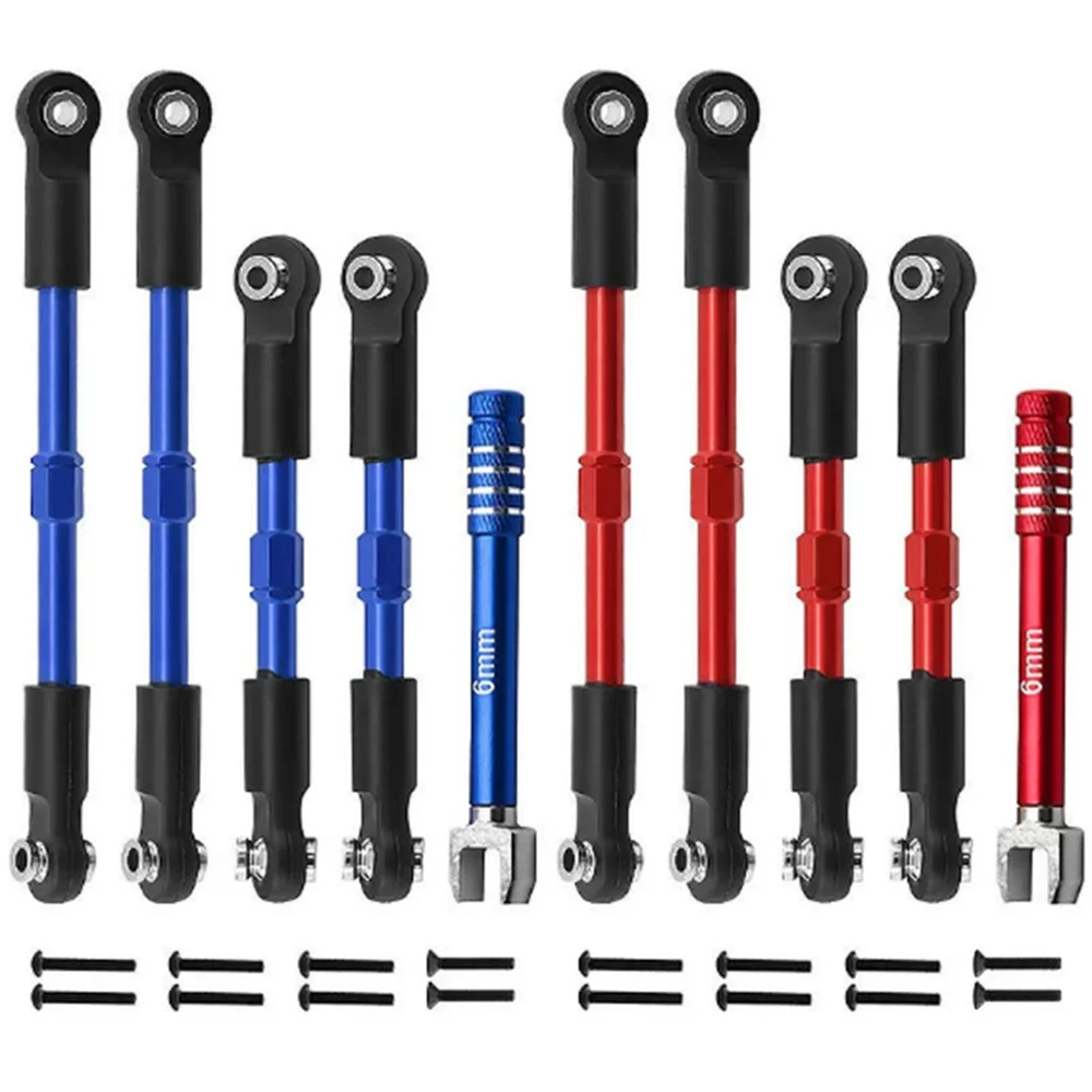 Per 1/10 ARRMA GORGON 2WD FURY VORTEKS Lega di alluminio 7075 Tiranti per tutto il corpo D359 RC Accessori auto